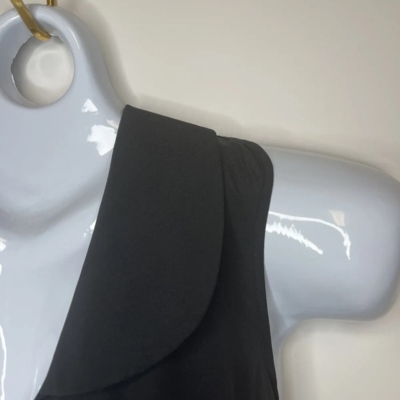 Kardashian Kollection Black Dress S Short Fit & Flair Sleeveless Gothic School - Picture 7 of 9